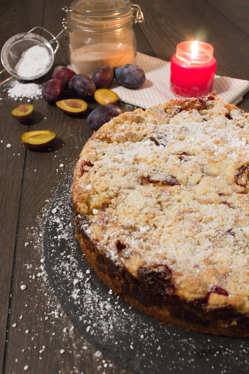 Family, Bakery & More : Vanille-Pflaumenkuchen mit Streuseln und Zimt ...