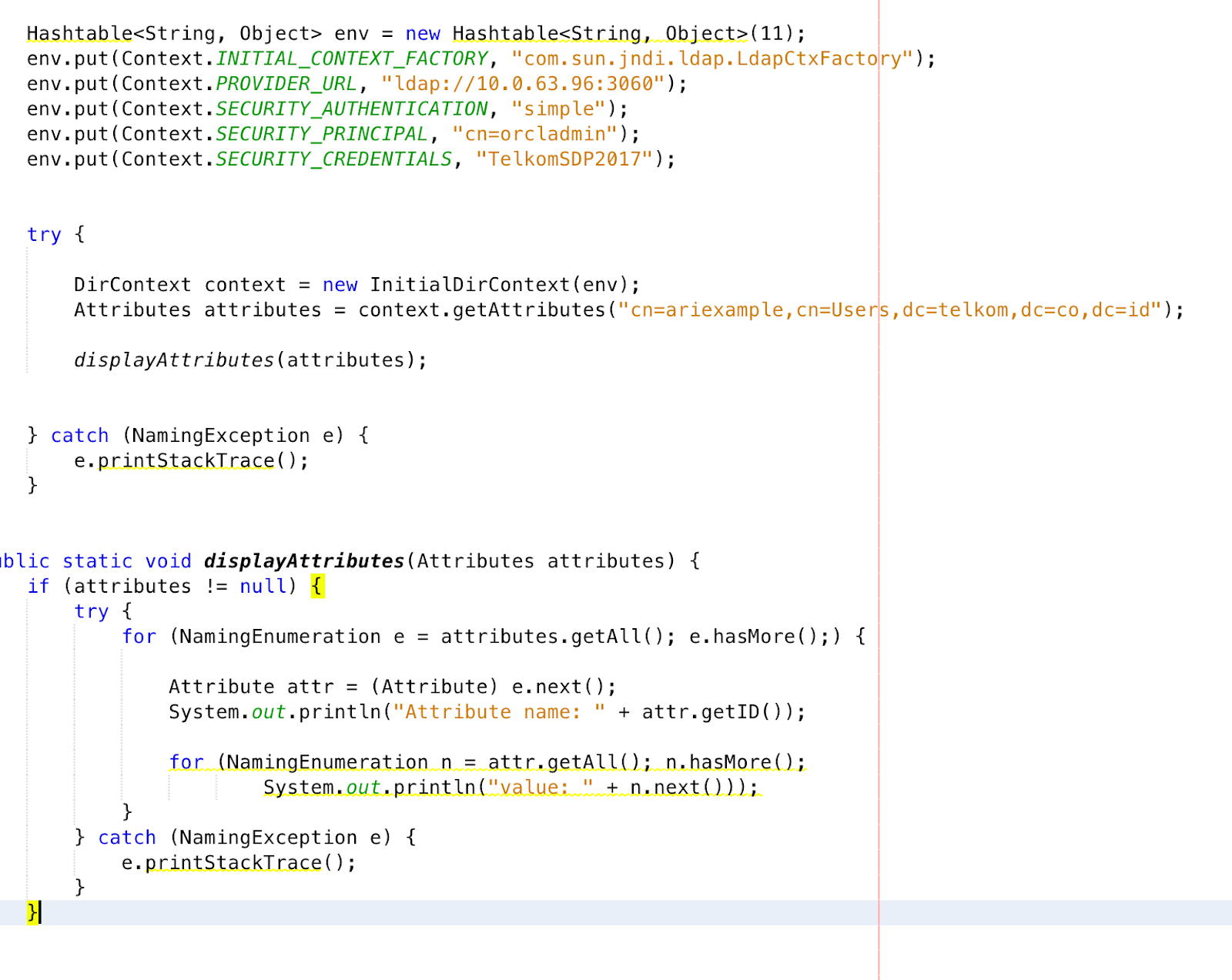 Nostra Technology How to get and insert user LDAP using Java