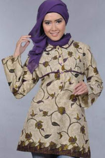 tunik batik kerja tunik batik kerja