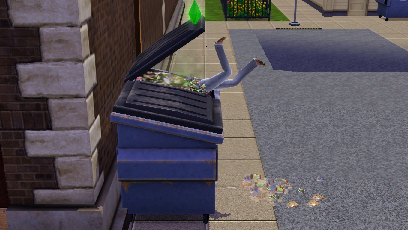 Sims 3 Nikkei Simmer's Archive Blog Dumpster Diving and the Summer