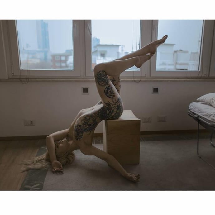 Body Of Art: Tattooed Dancer And Muse Stelladiplastica