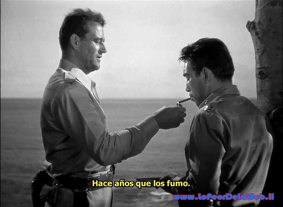 Regreso a Bataan (1945, John Wayne, Anthony Quinn / Bélica)