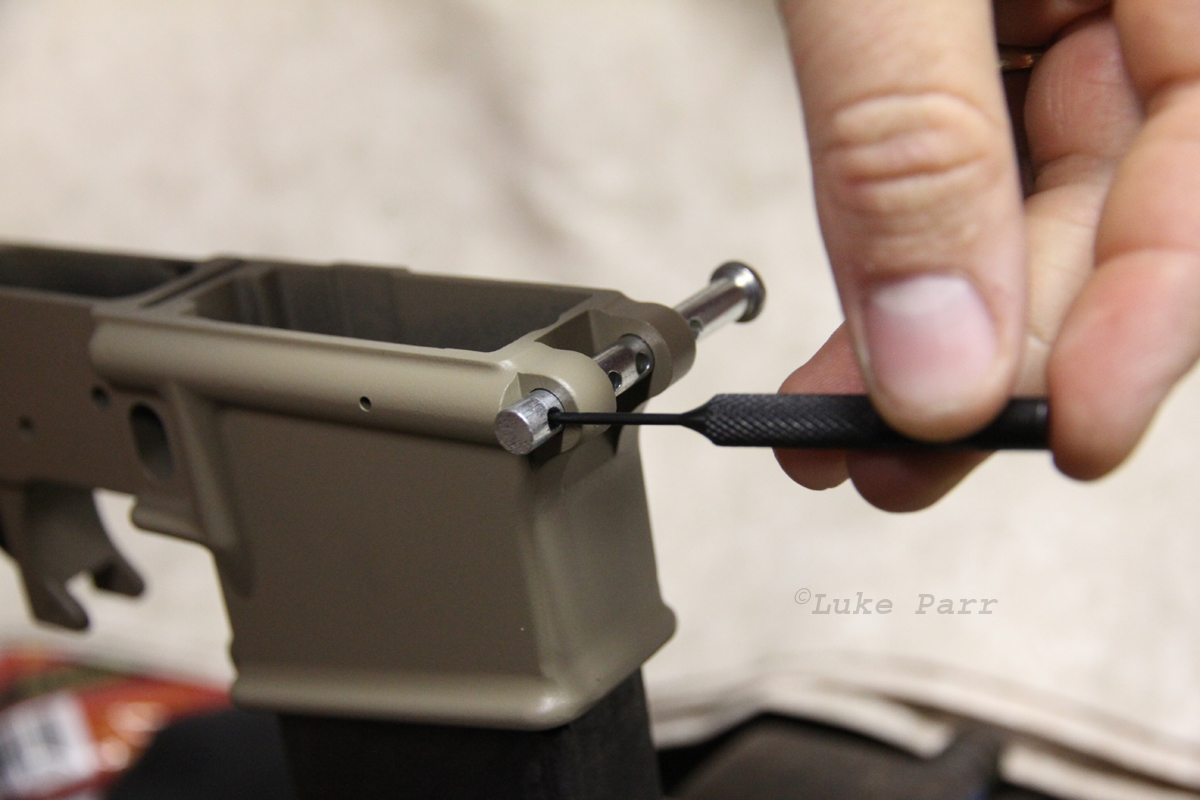 How To Install An Ar 15 Front Takedown Pin