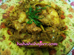 ayam resepi pencen rendang