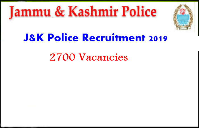 Image result for Jammu and Kashmir Police Recruitment 2019