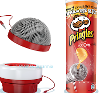 Kit Karaokè in omaggio con Summer Pringles Logo Kit Karaokè in omaggio con Summer Pringles