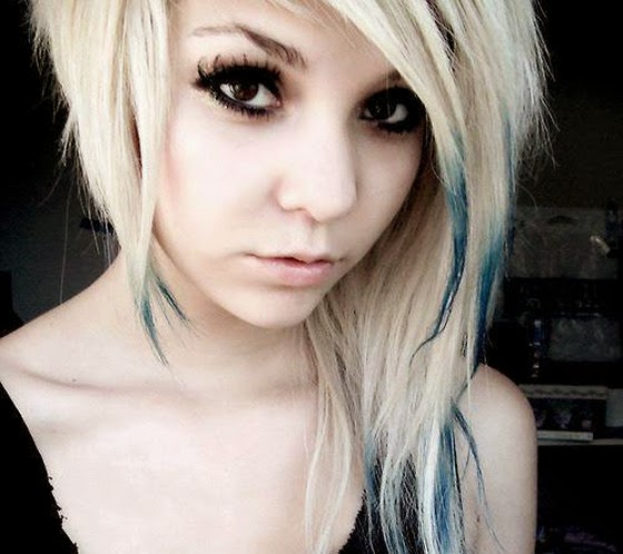 Blonde emo girl cute gorgeous | nineimages