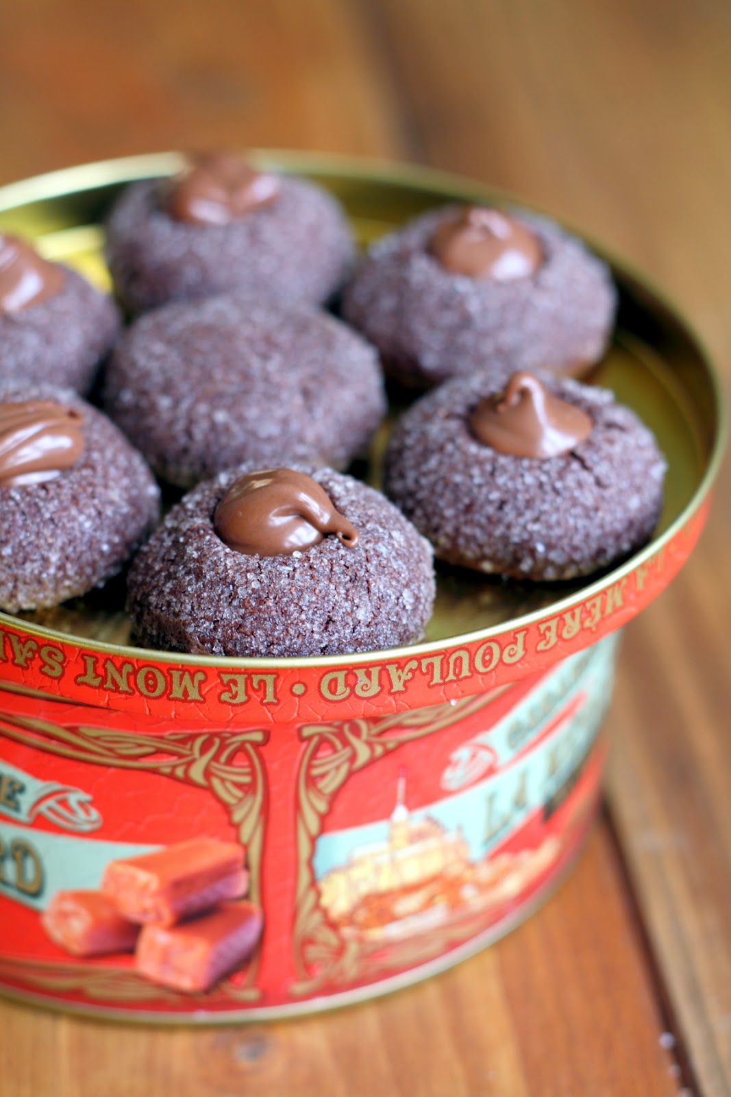 chocolate thumbprint cookies di martha stewart (ovvero “i biscotti al cioccolato più buoni del mondo”)