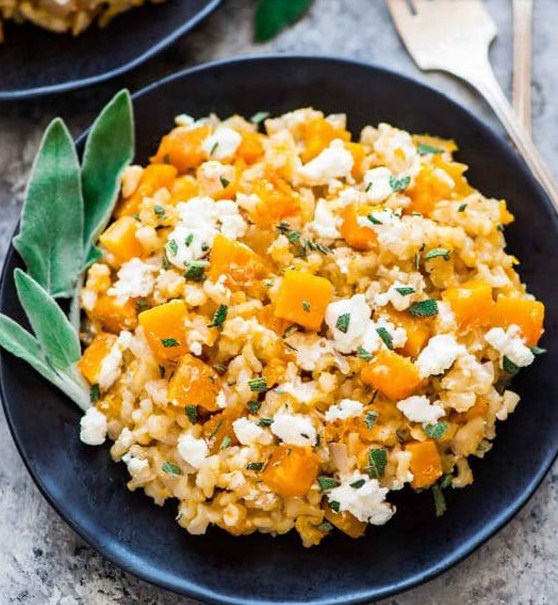 Healthy Slow Cooker Butternut Squash Risotto Healthy Slow Cooker Butternut Squash Risotto