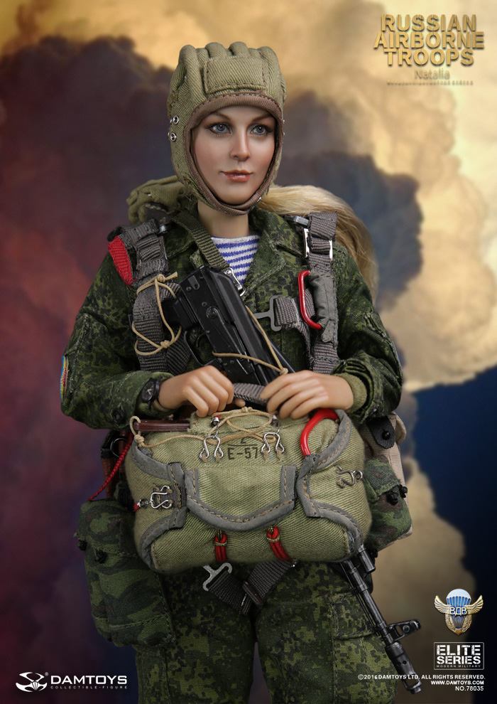 toyhaven Dam Toys 1/6th scale Russian Airborne Troop VDV Natalia 12