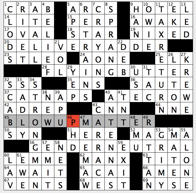 Daily Crossword - Parade