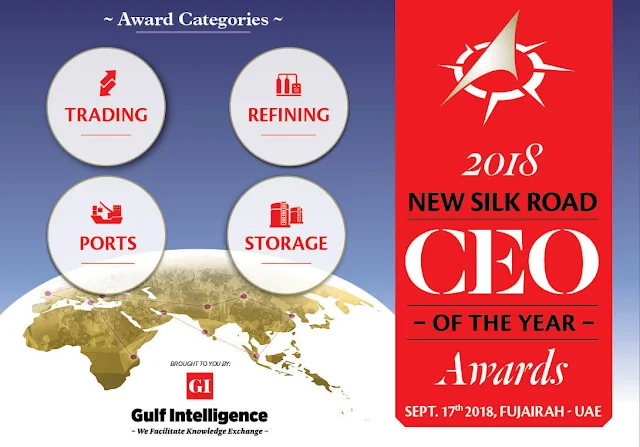 Award Categories - The 2018 New Silk Road CEO of the Year Awards