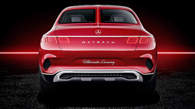 Vision Mercedes-Maybach Ultimate Luxury Maybach SUV back