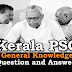 Kerala PSC General Knowledge Question and Answers - 20