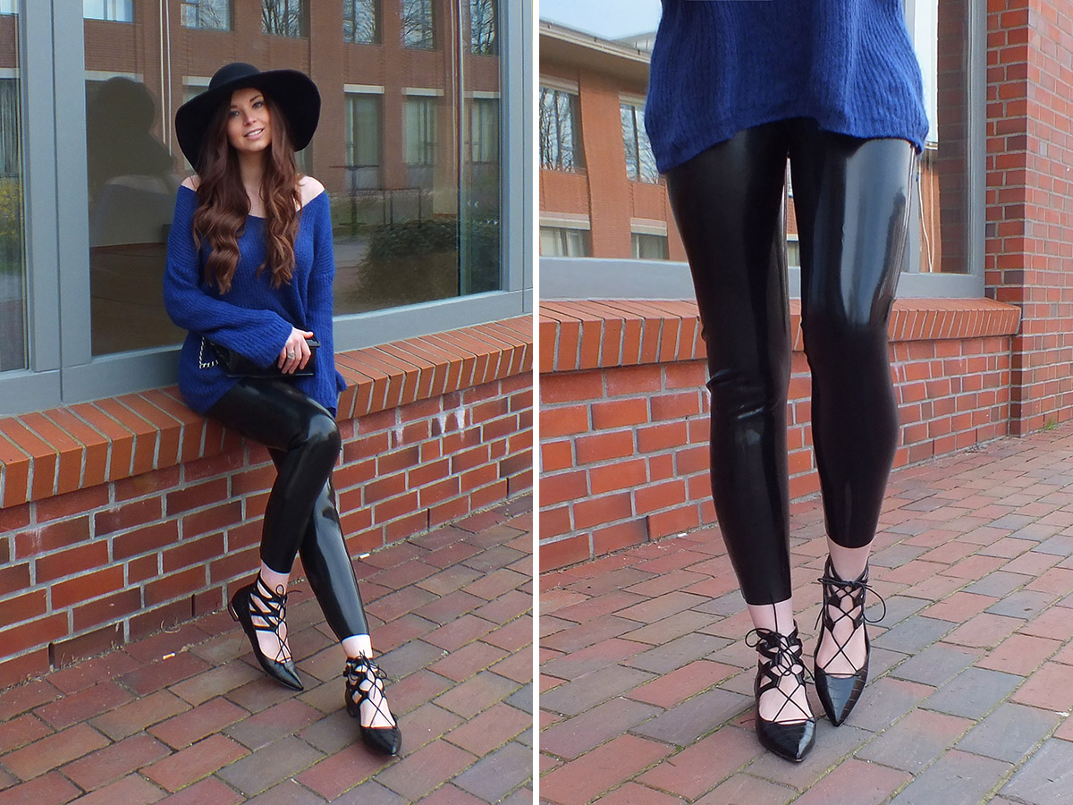 Fashion Love: LATEX PANTS & GHILLIE SANDALS