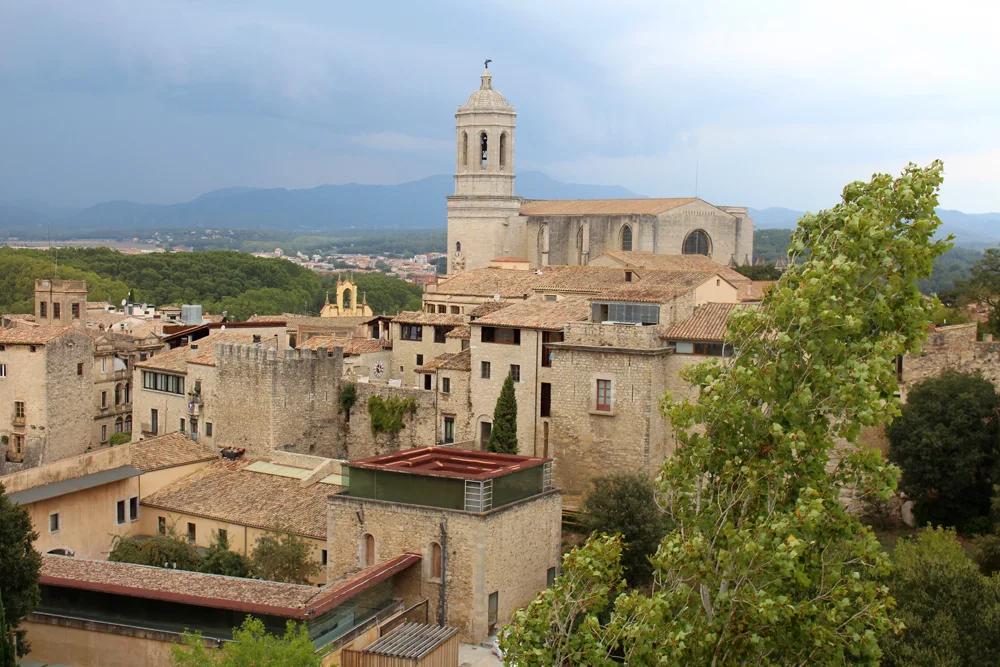 Views overlooking Girona, Spain - travel & lifestyle blog