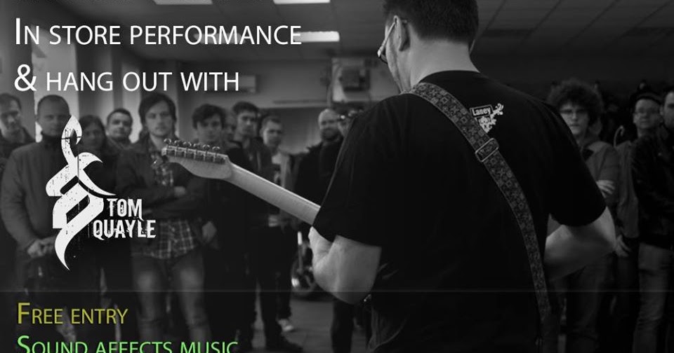 Tom Quayle instore performance and hang out at Sound Affects Music