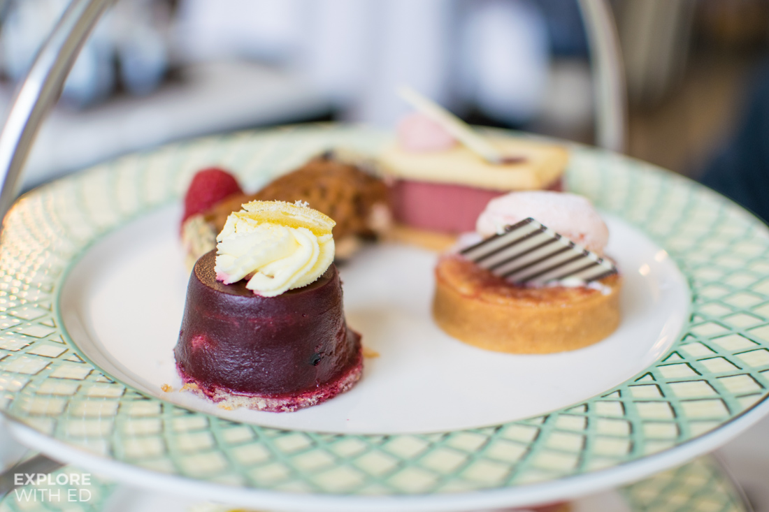 Summer berry desserts at The Celtic Manor's Olive Tree