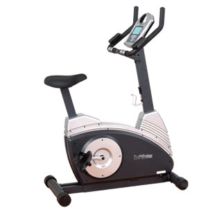 stationary bike with movable arms