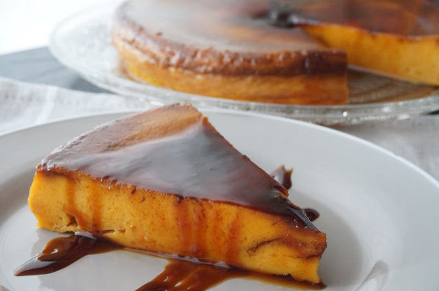 Flan De Calabaza Al Microondas
