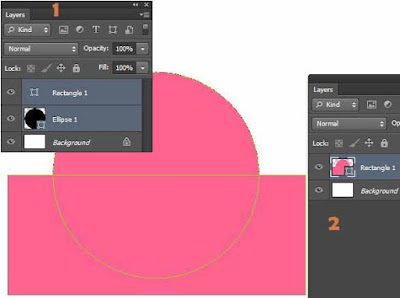  pertemuan kali ini sobat kan dilatih untuk membuat bentuk vektor Cara Membuat Logo Setengah Lingkaran Di Photoshop