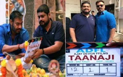 @InstaMag - Ajay Devgn has started shooting for the forthcoming historic biopic on Tanaji Malusare, a general in Chatrapati Shivaji's army. #instamag-ajay-devgn-starts-shooting-for-taanaji-biopic