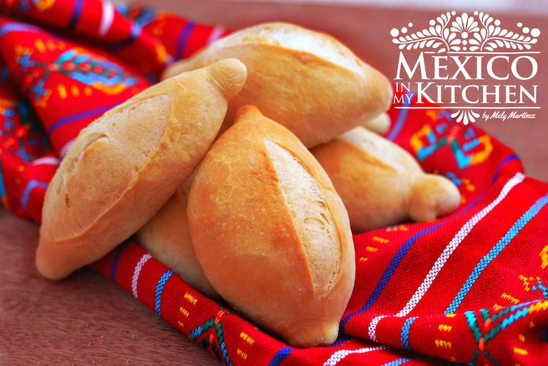 Mexico in My Kitchen Mexican Bolillos Crusty Rolls Authentic Mexican
