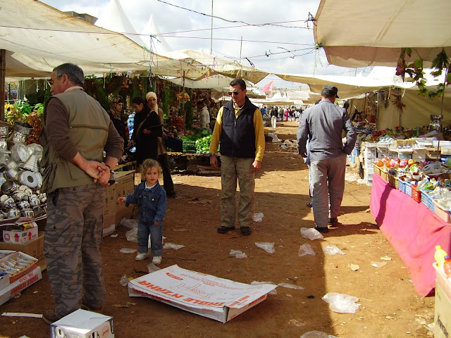 Gran Mercado durante el Mulud en Meknes