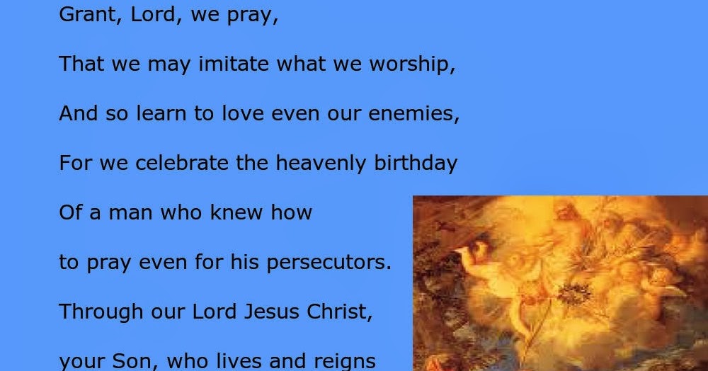 Daily Homilies: Feast of Saint Stephen, first martyr