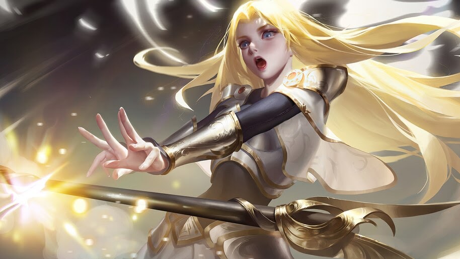 Lux, LoL, Girl, Art, 4K, #7.1539