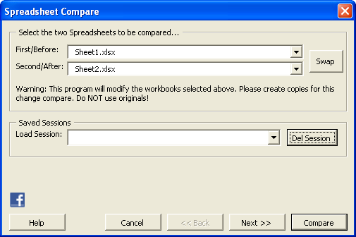 Michael's TechBlog: Excel 2010 - Compare two worksheets using