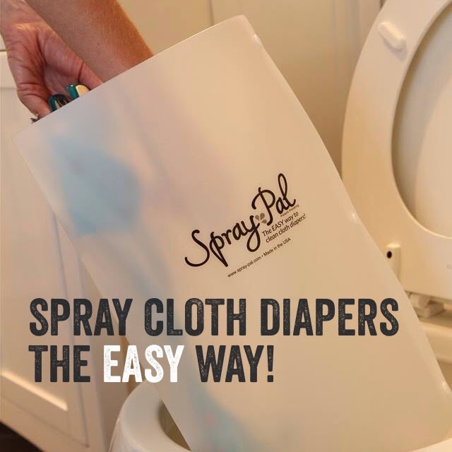 What is a Spray Pal, you ask?  If you know someone who uses cloth diapers, you should click below!