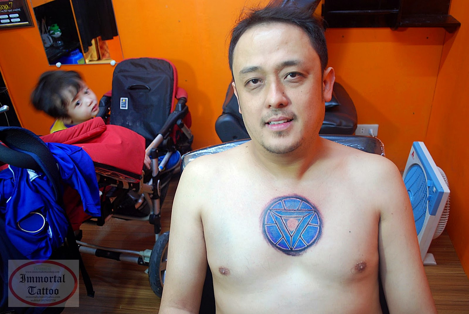IMMORTAL TATTOO MANILA PHILIPPINES By Frank Ibanez Jr IRON MAN TATTOO