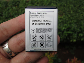 Baterai Sony Ericsson BST-36 Original 100%