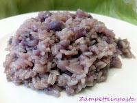 Risotto con cavolfiore viola