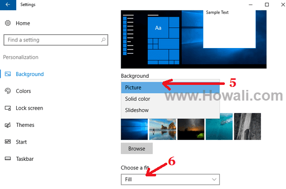 How to change Desktop Background in Windows 10 How to change Desktop Background in Windows 10