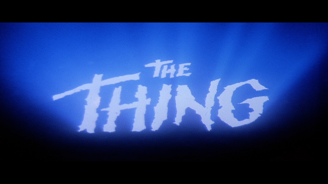 the thing title card
