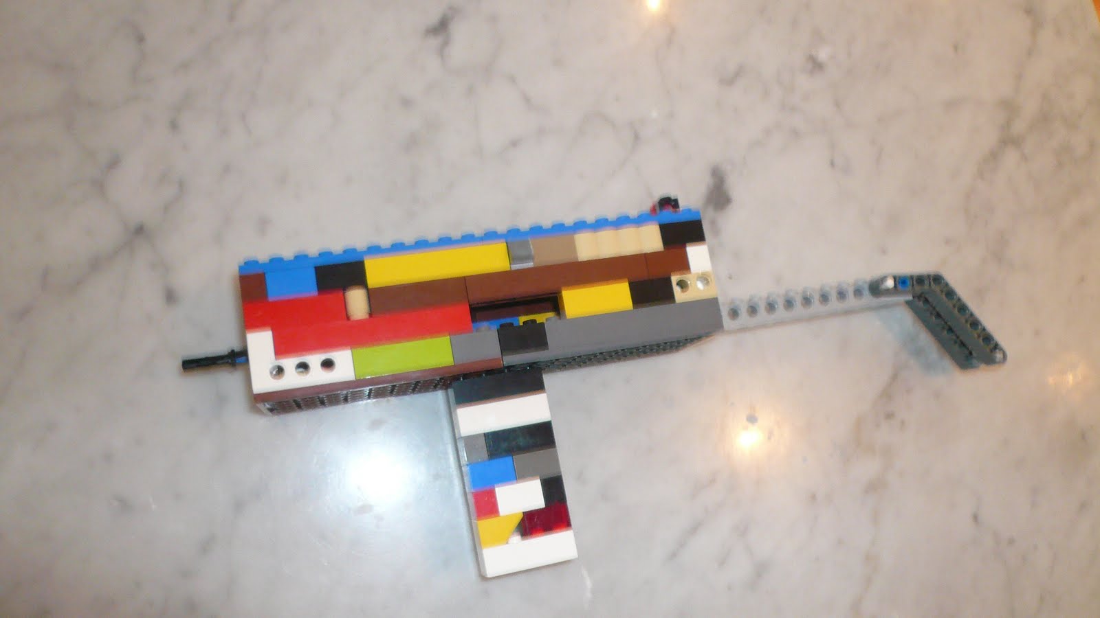 how to make 3 easy lego guns