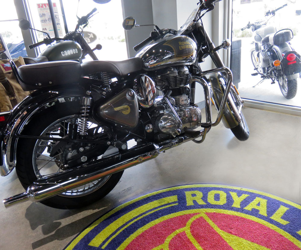 They're here 650 twins at Royal Enfield of South
