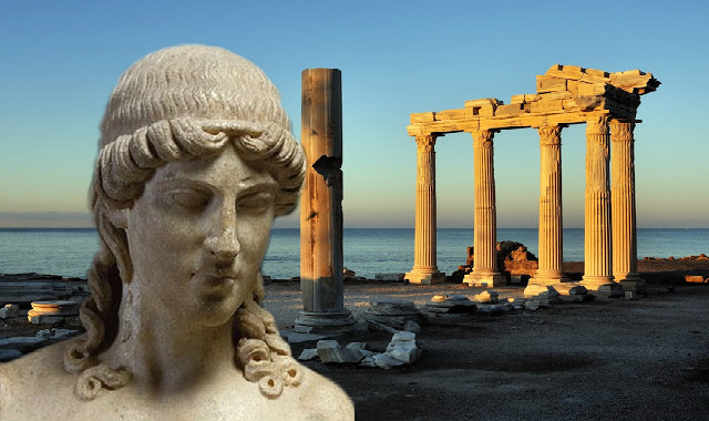 Ο Ναός του Απόλλωνα στην χερσόνησο της Σίδης στην Μικρά Ασία