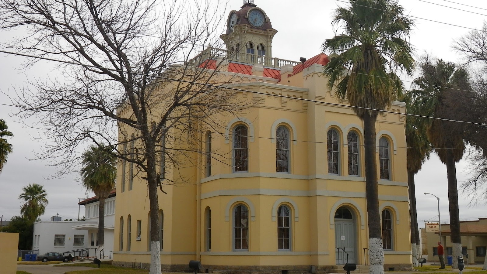 Texas Courthouse Tour south texas border trip Pearsall, Cotulla