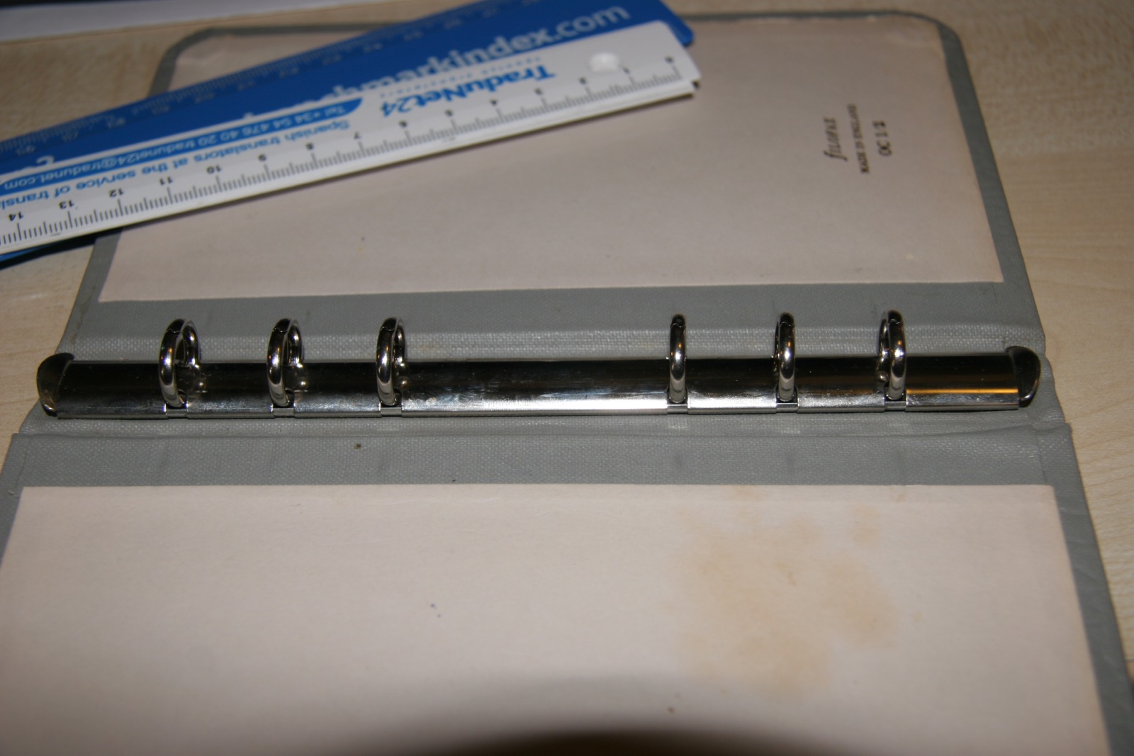 Philofaxy Fixing Ring Gaps