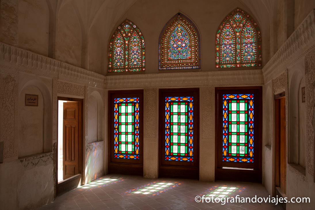 Casa Khan-e Abbasian en Kashan Iran Casa Khan-e Abbasian en Kashan Iran