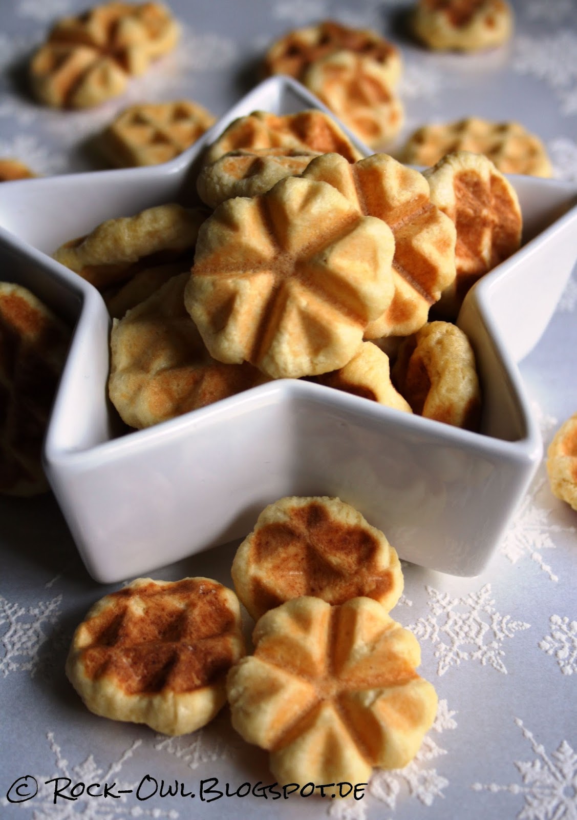 Rock and Owl Blog: # 14: Plätzchen aus dem Waffeleisen ♥