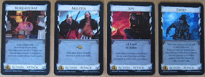 Dominion - Some of the attack cards
