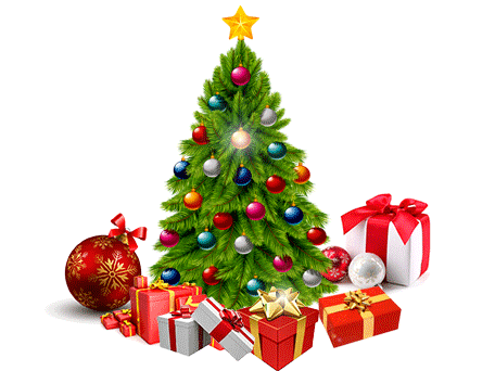 Ver imagen de origen Resultado de imagen de gifs de árboles de navidad