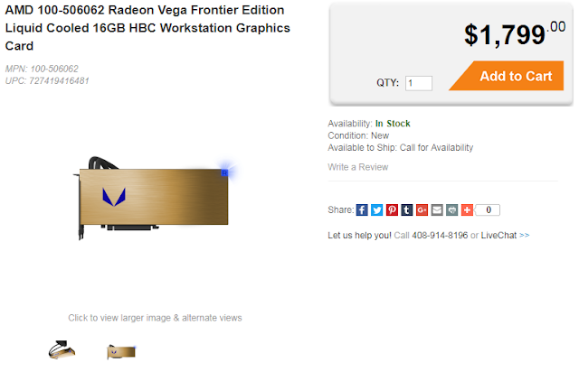 AMD Vega Frontier Edition