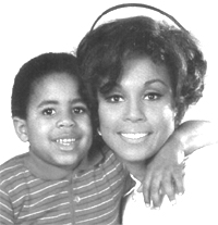 Diahann Carroll 1935 - ) & TV Son, Marc Copage Diahann Carroll 1935 - ) & TV Son, Marc Copage