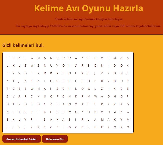Dindersioyun Com Kelime Oyun Sablonlari