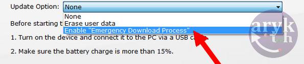 Flash Intel Android Devices -step 9